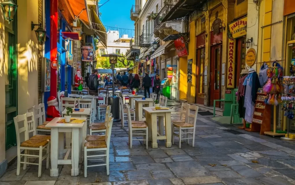 plaka district athens the greek feast tour